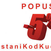 Popust od 5% za sve narudžbine
